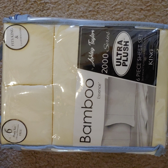 King size bamboo sheets NIB - Picture 2 of 3